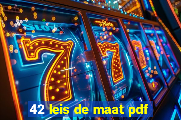 42 leis de maat pdf